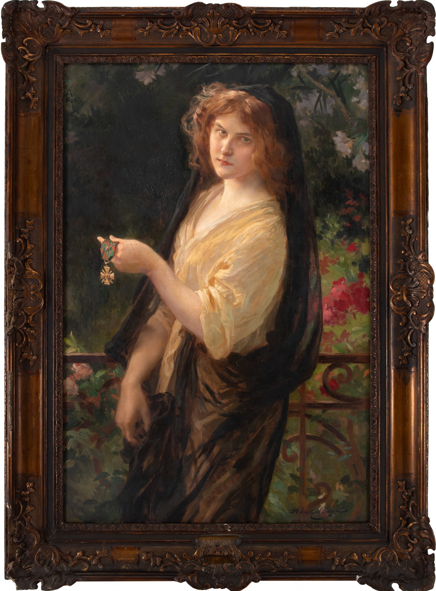 Abel Dominique Boyé - Menina Segurando Medalha