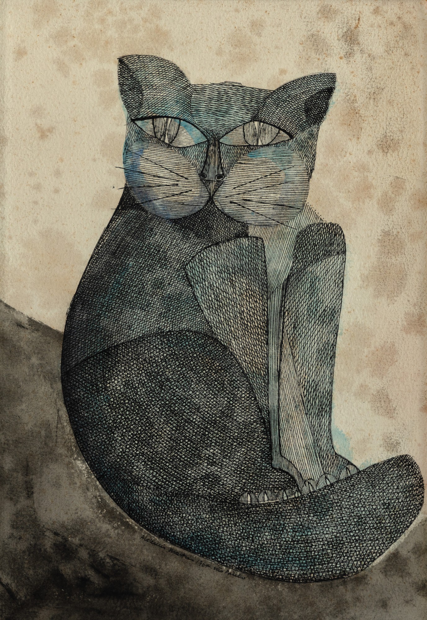 Aldemir Martins - Gato