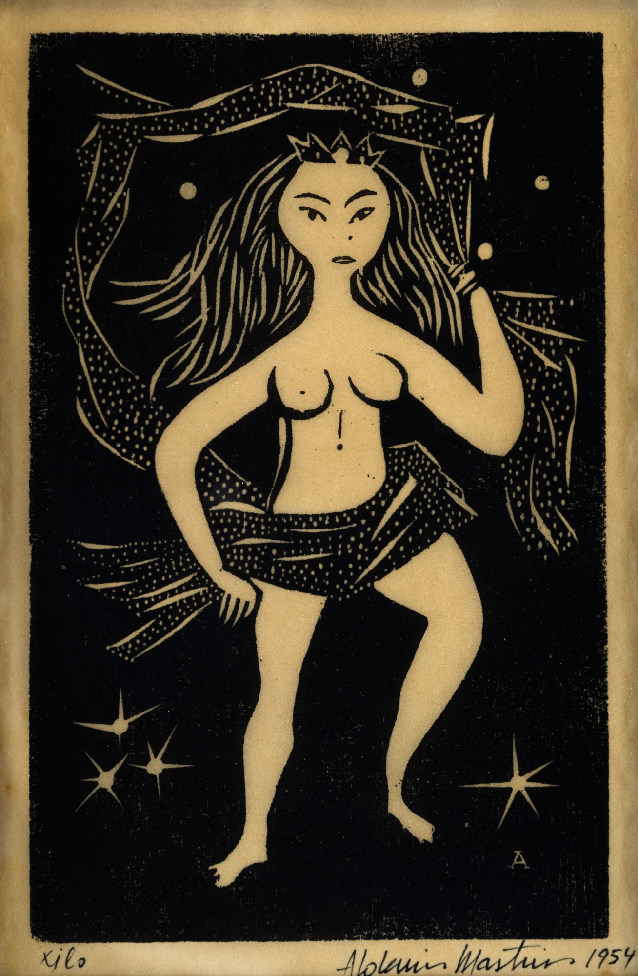 Aldemir Martins - Mulher Nua