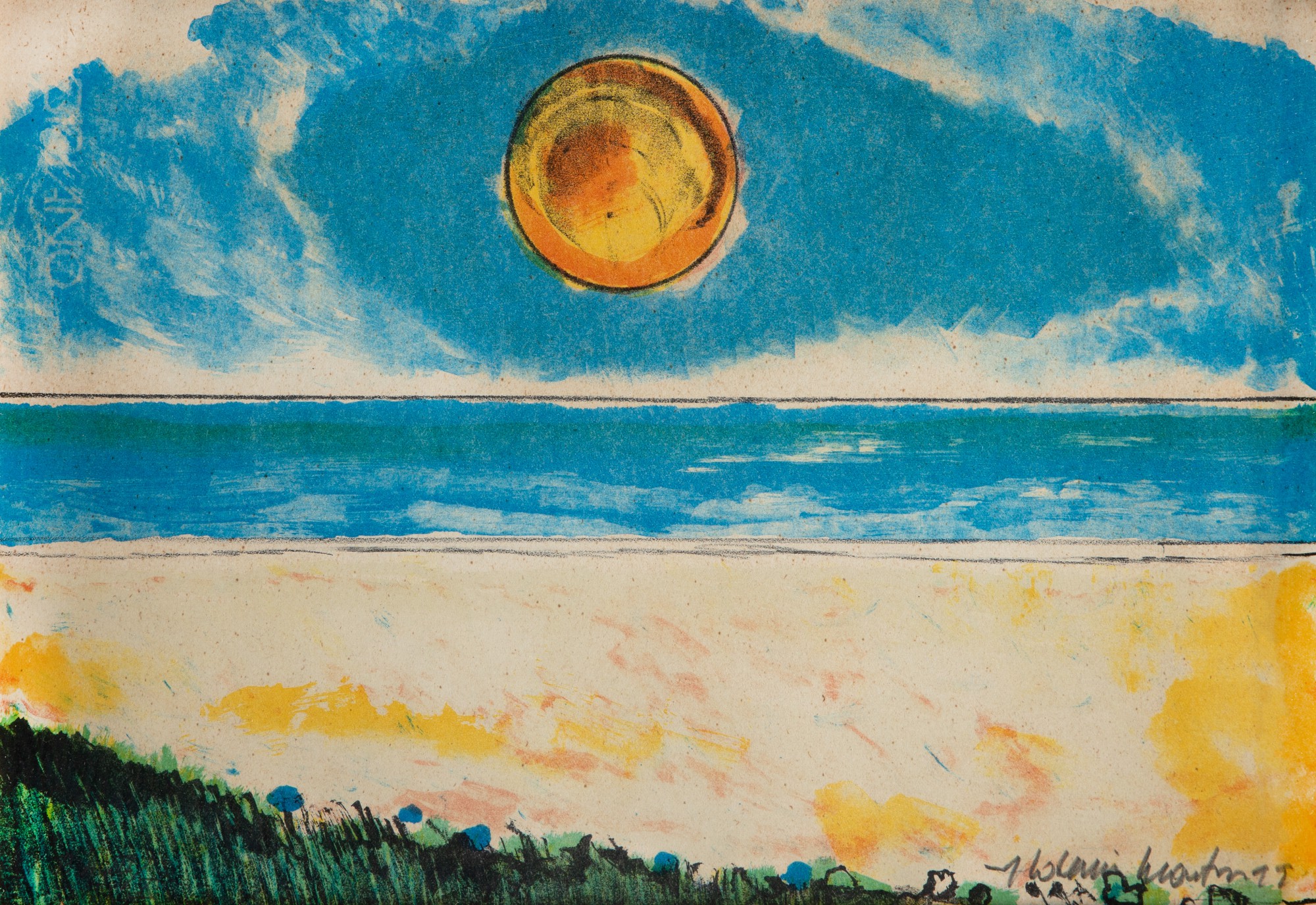 Aldemir Martins - Paisagem