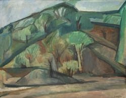 Aldo Bonadei - Paisagem
