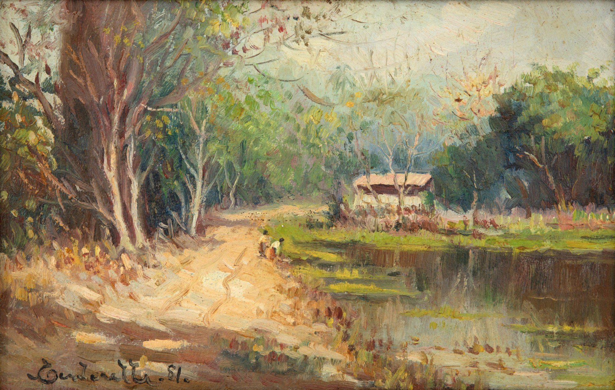 Aldo Cardarelli - Lavadeiras na Represa