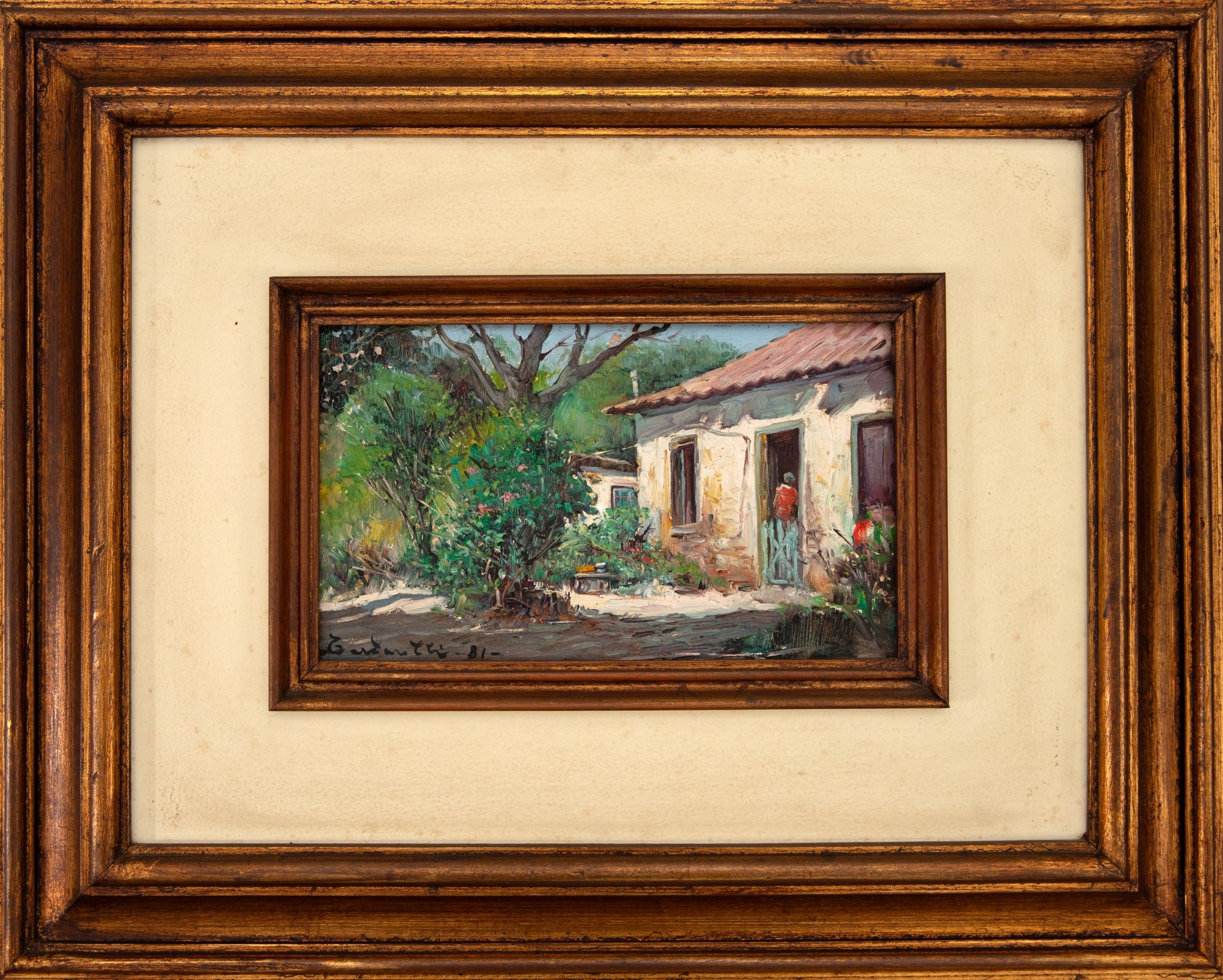Aldo Cardarelli - Paisagem com Casas
