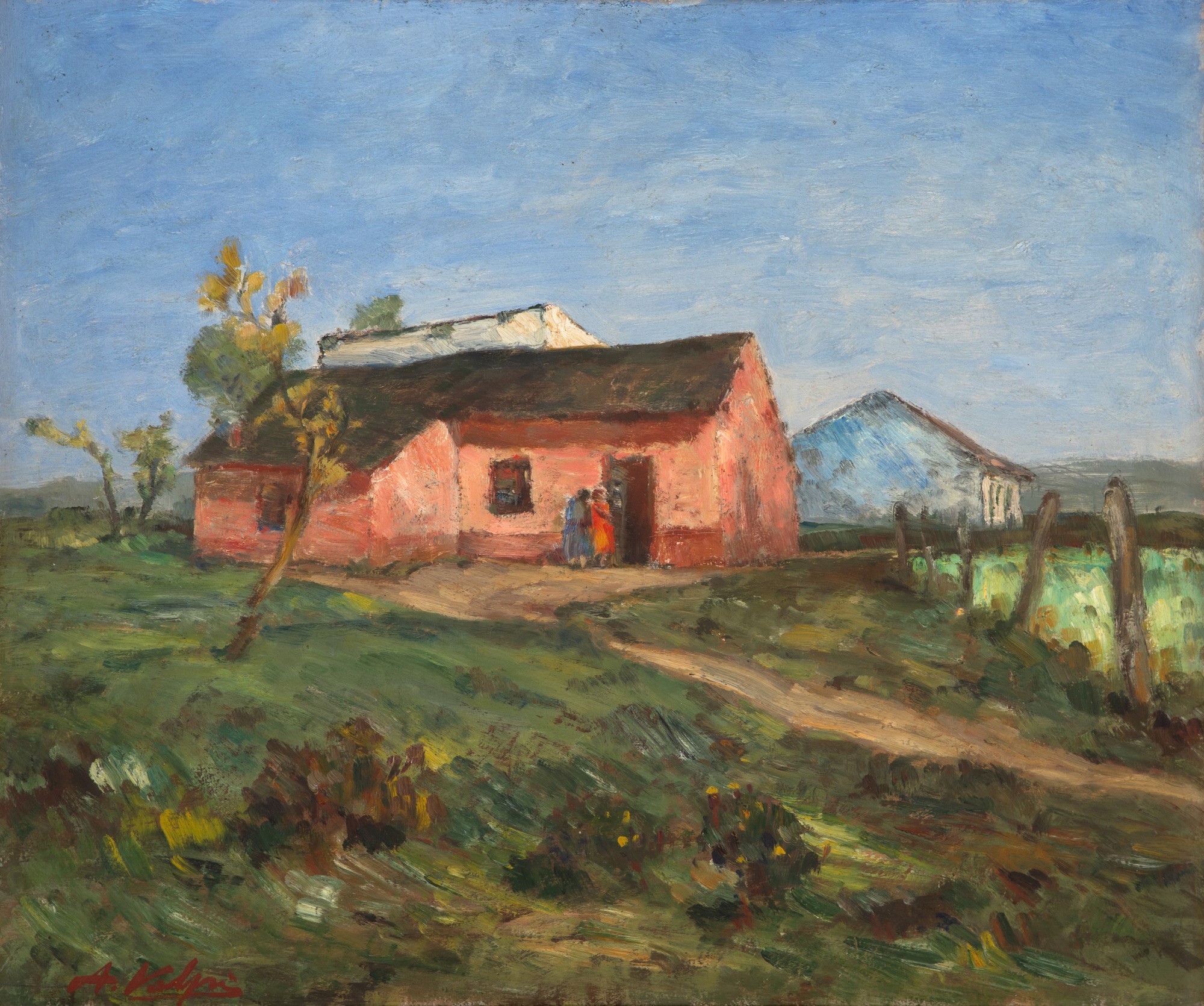 Alfredo Volpi - Paisagem