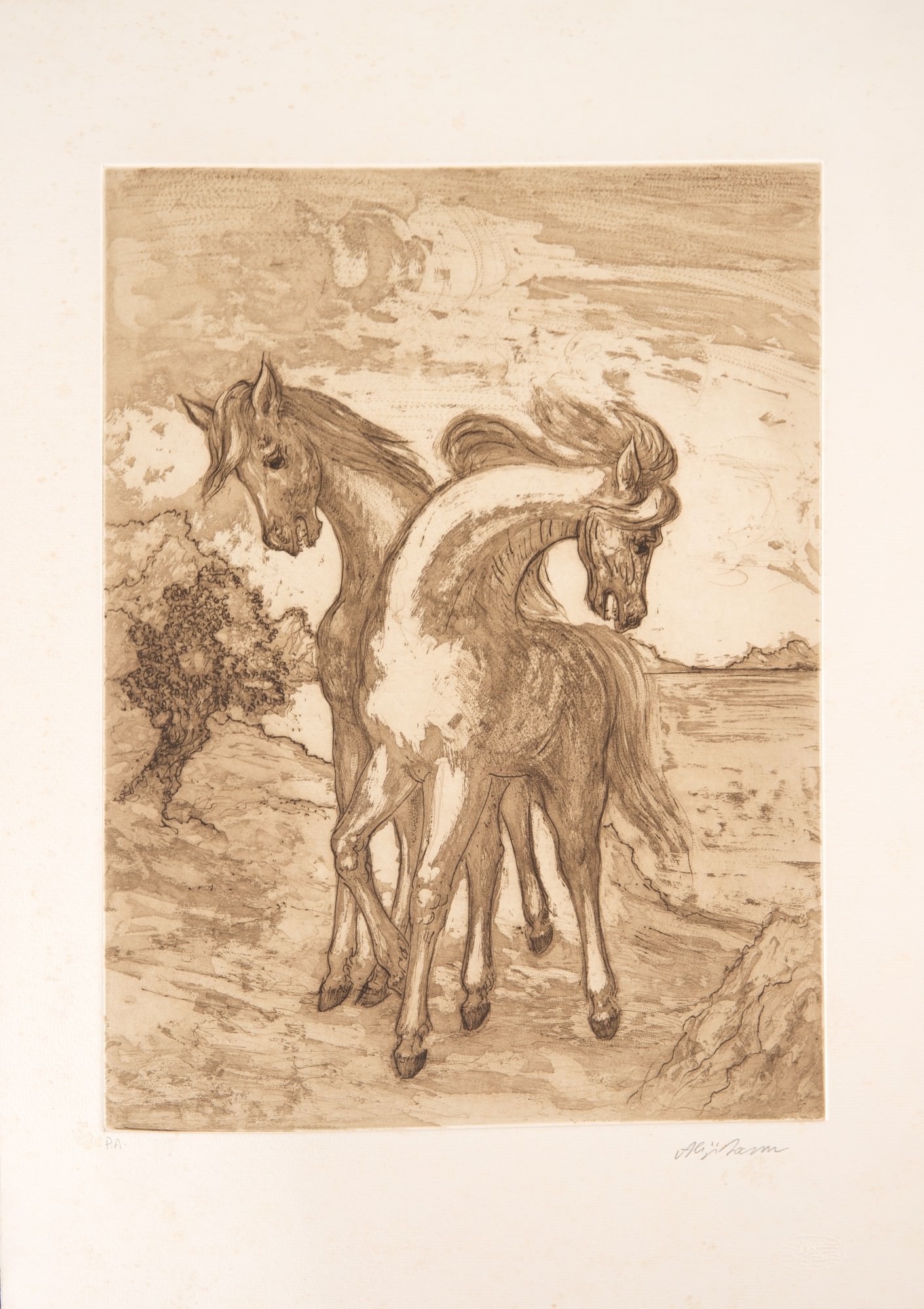 Aligi Sassu - Sem Título