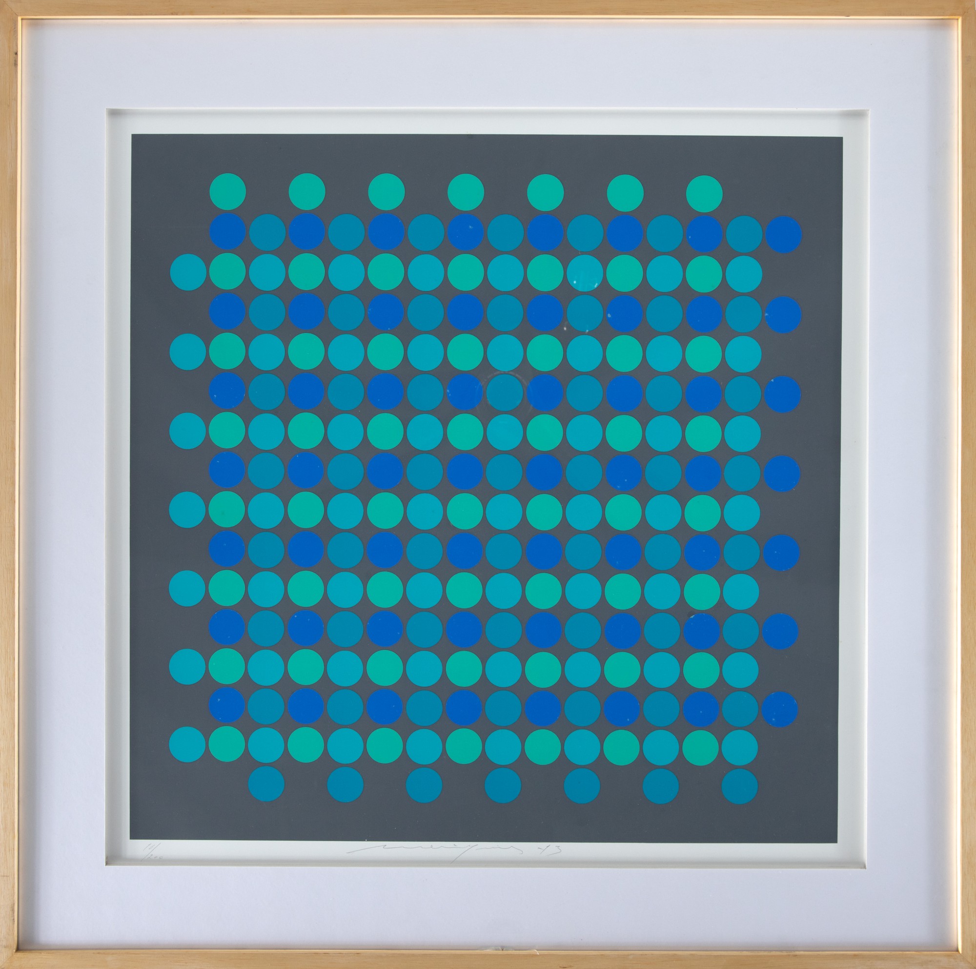 Almir Mavignier - Composição Azul