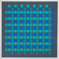 Almir Mavignier - Composição Azul