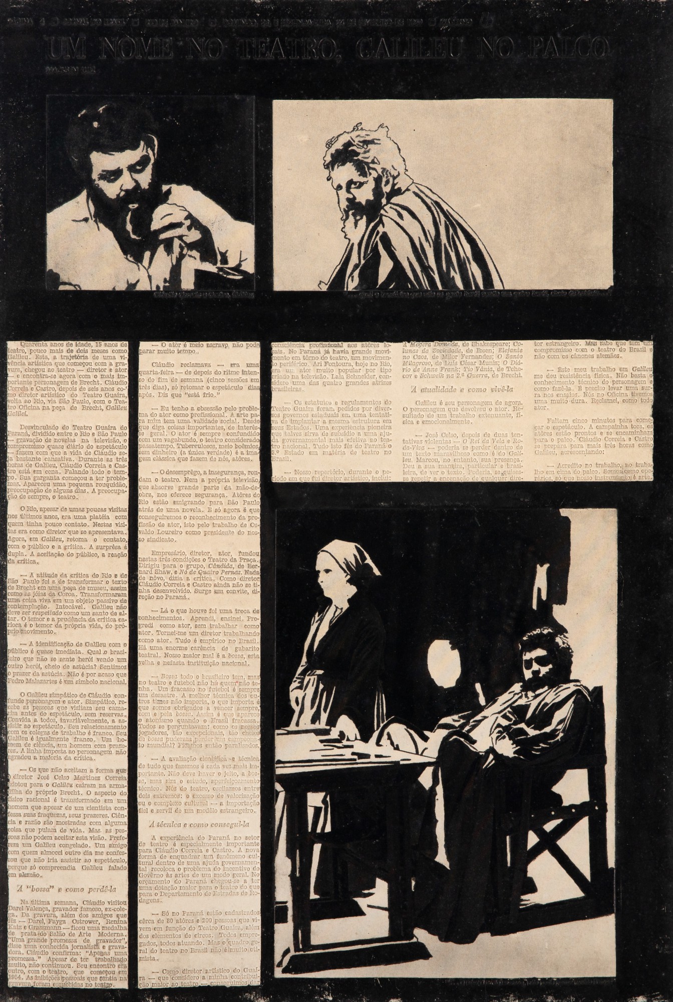 Antonio Manuel - Um Nome no Teatro, Galileu no Palco (da Série Flan)