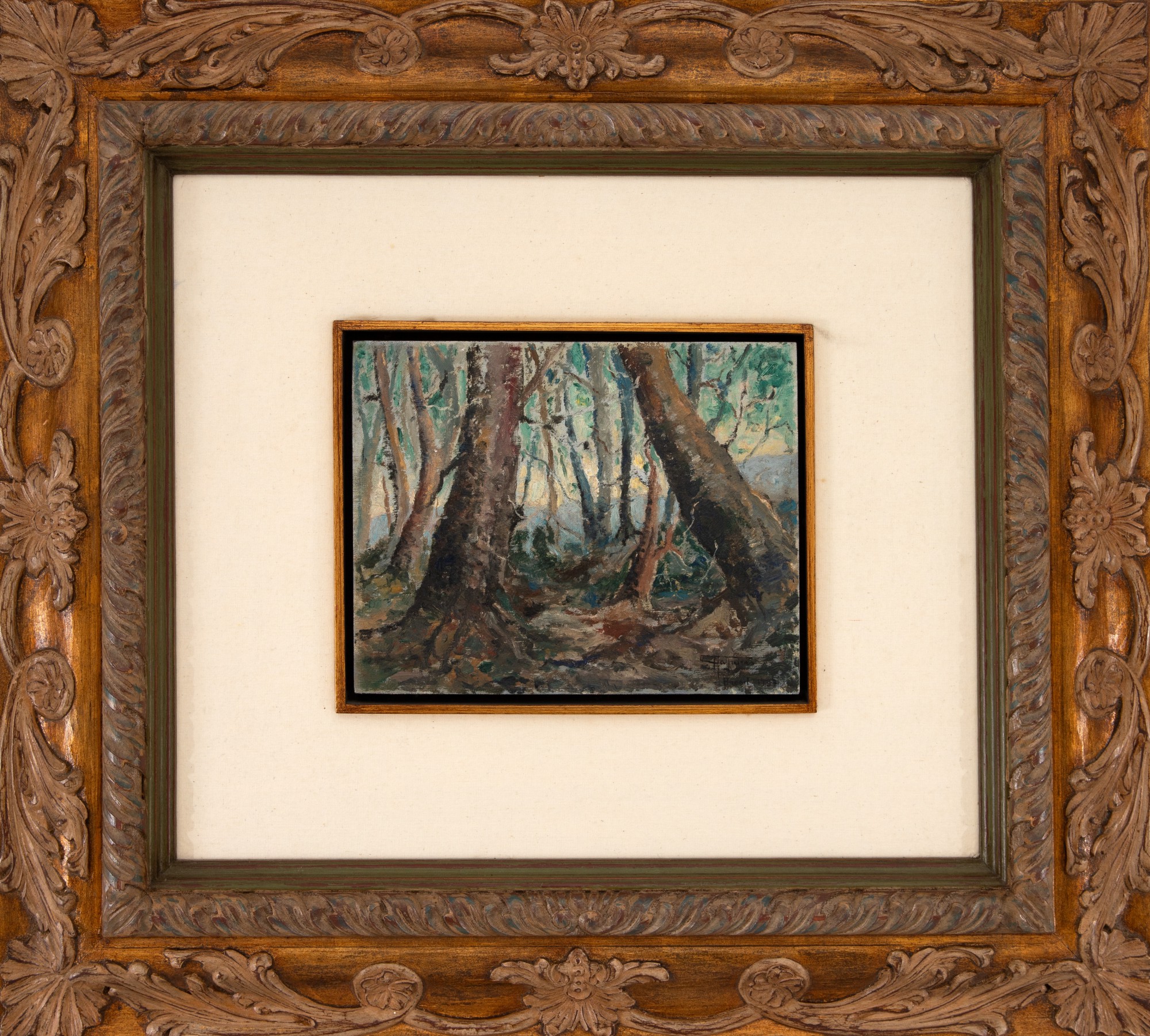 Antônio Parreiras - Interior de Floresta