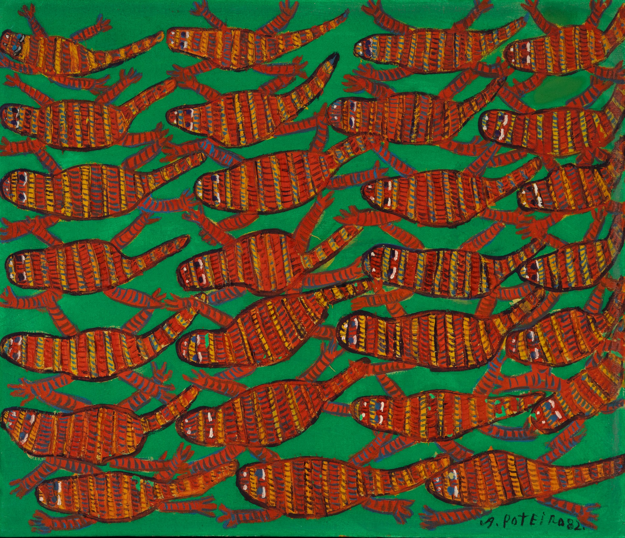 Antonio Poteiro - Jacarés na Ilha do Bananal