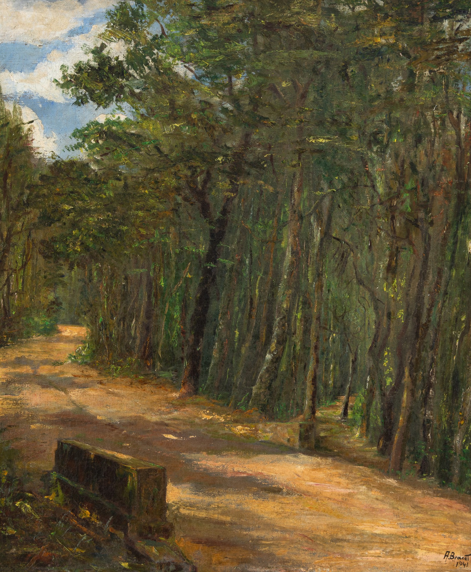 Augusto Bracet - Interior de Floresta