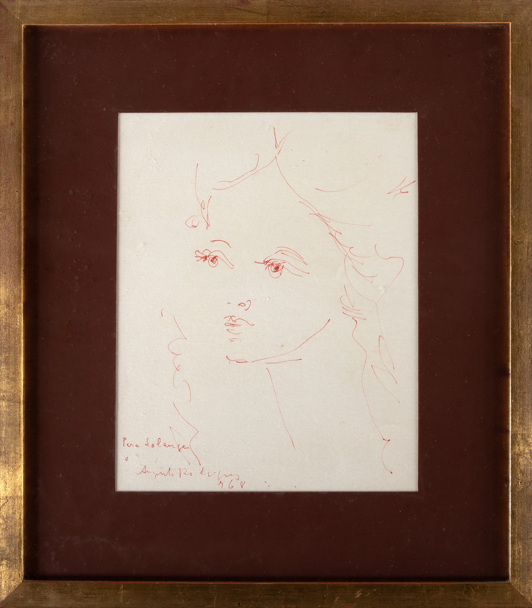 Augusto Rodrigues - Figura Feminina