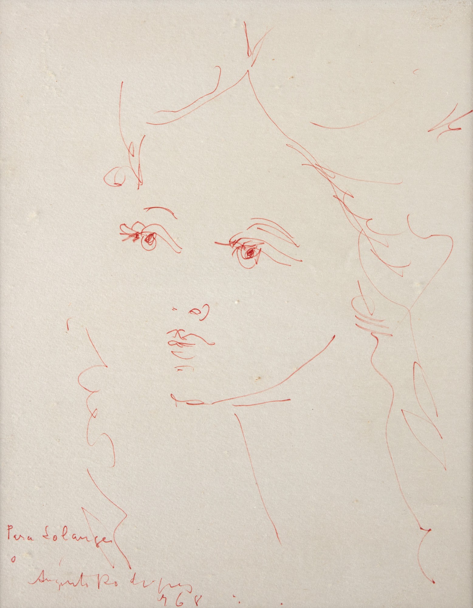 Augusto Rodrigues - Figura Feminina