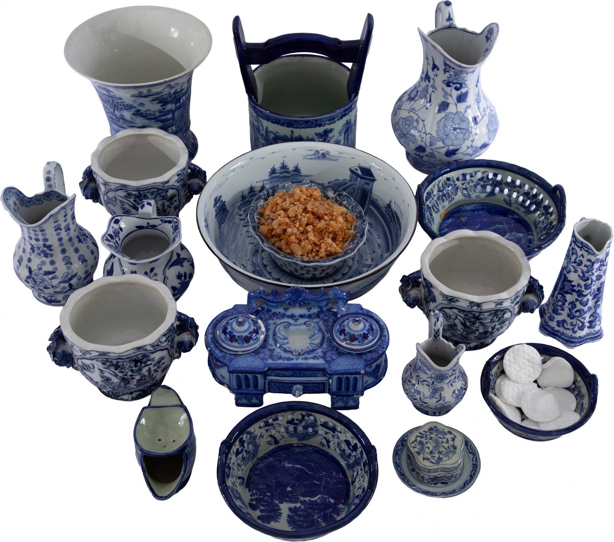 19 Peças Europeias e Chinesas - 
