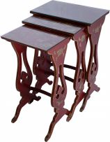 Autor Não Identificado - Mesa Ninho com 3 Tampos