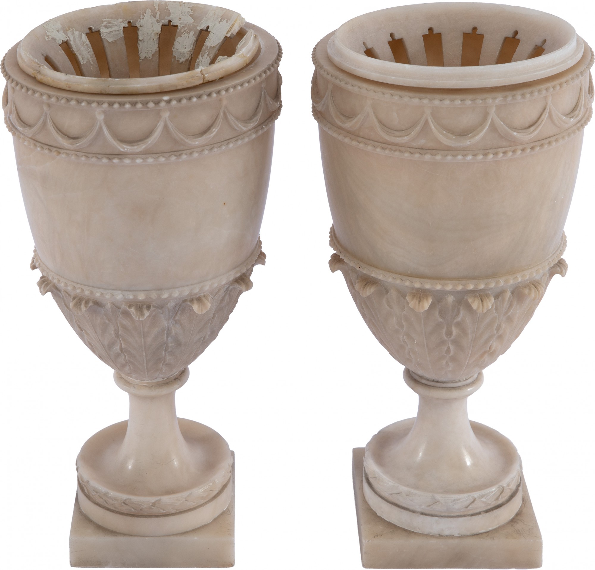 Par de Vasos com Tampas - 