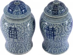 Autor Não Identificado - Par de Vasos Potiche Balaústre