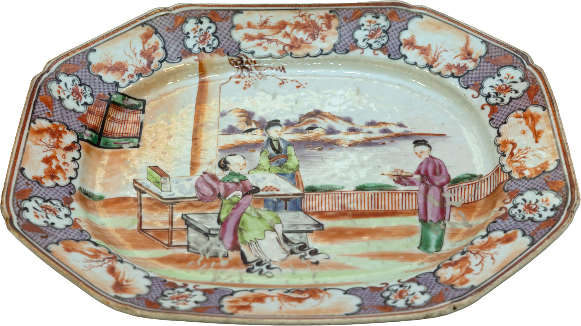 Travessa em Porcelana da Cia das Índias - 