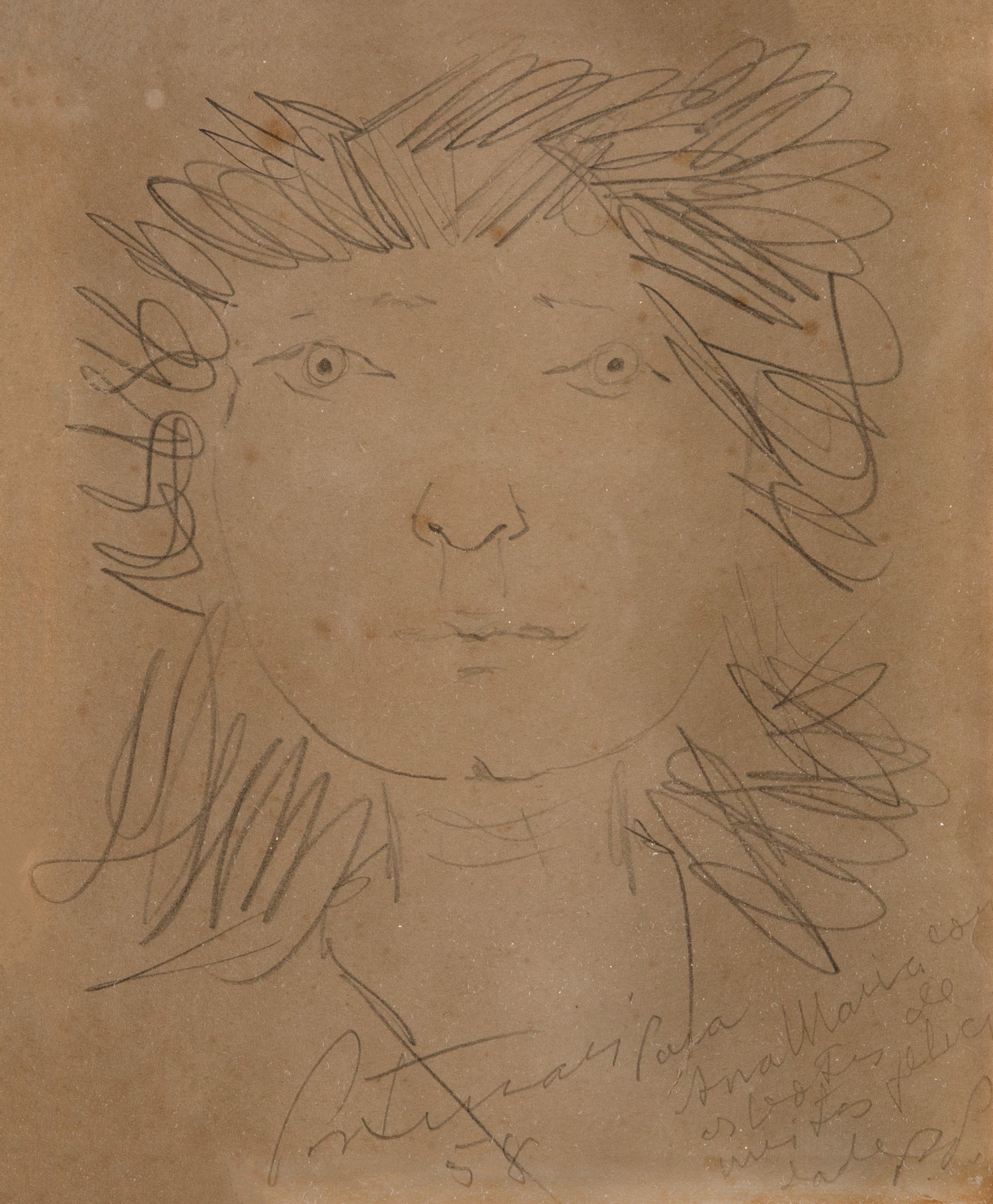Candido Portinari - Cabeça de Menina