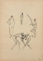 Carybé - Capoeiristas