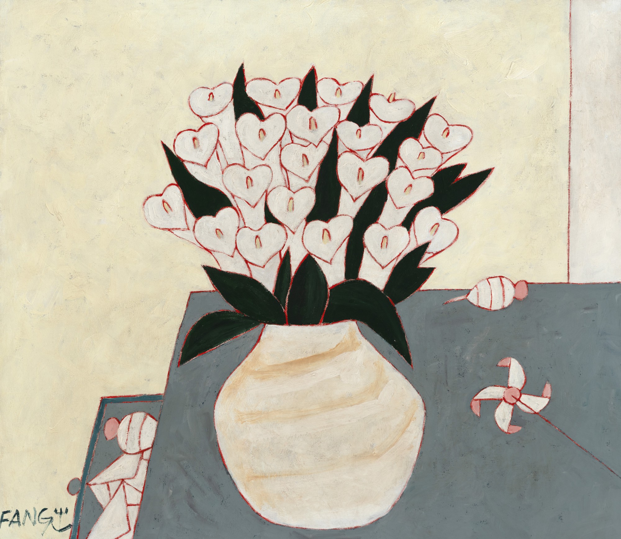 Chen Kong Fang - Vaso de Flores