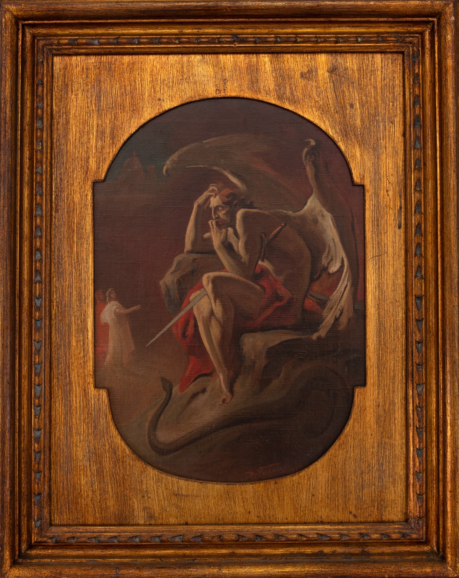 Décio Vilares - Cena da Divina Comédia