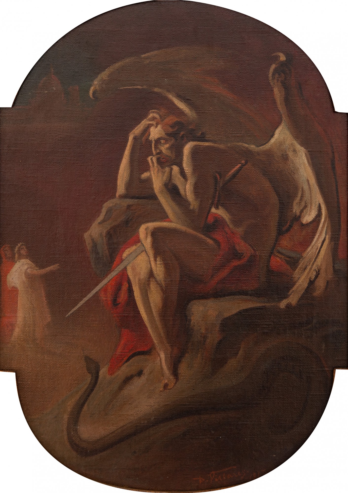 Décio Vilares - Cena da Divina Comédia