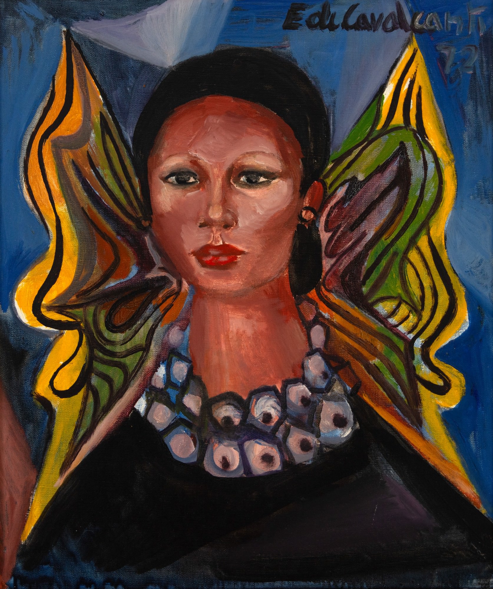 Di Cavalcanti - Figura Feminina Com Colar