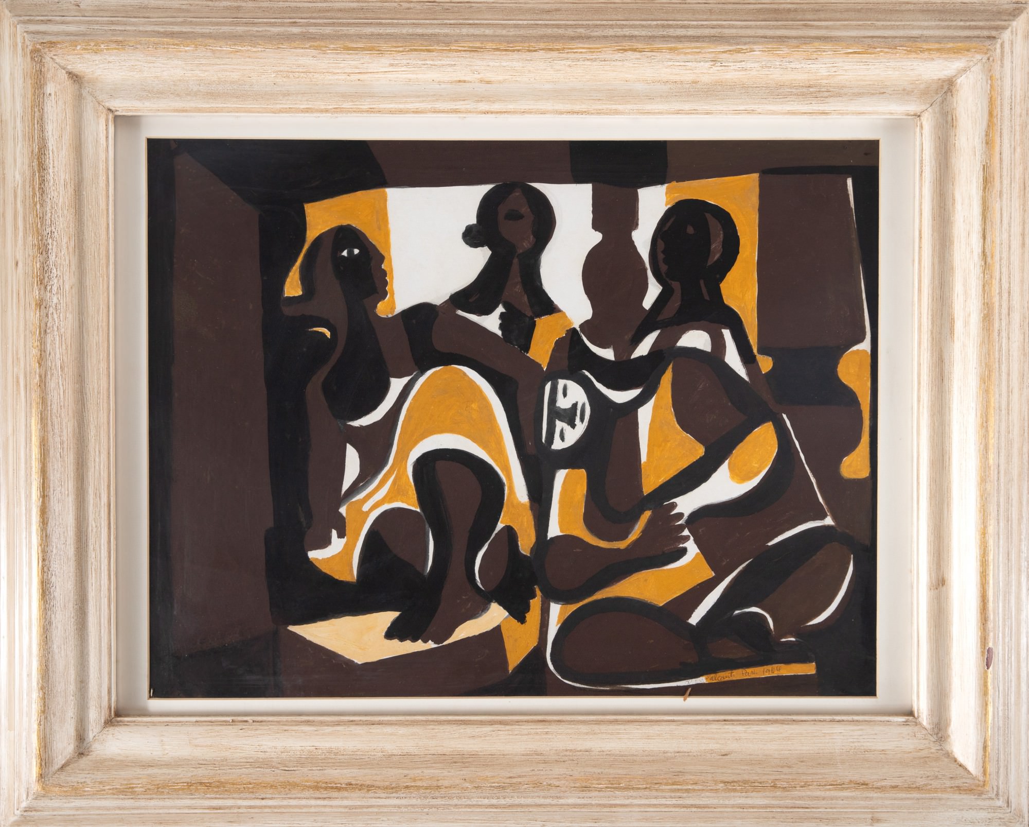 Di Cavalcanti - Quatro Figuras na contra luz