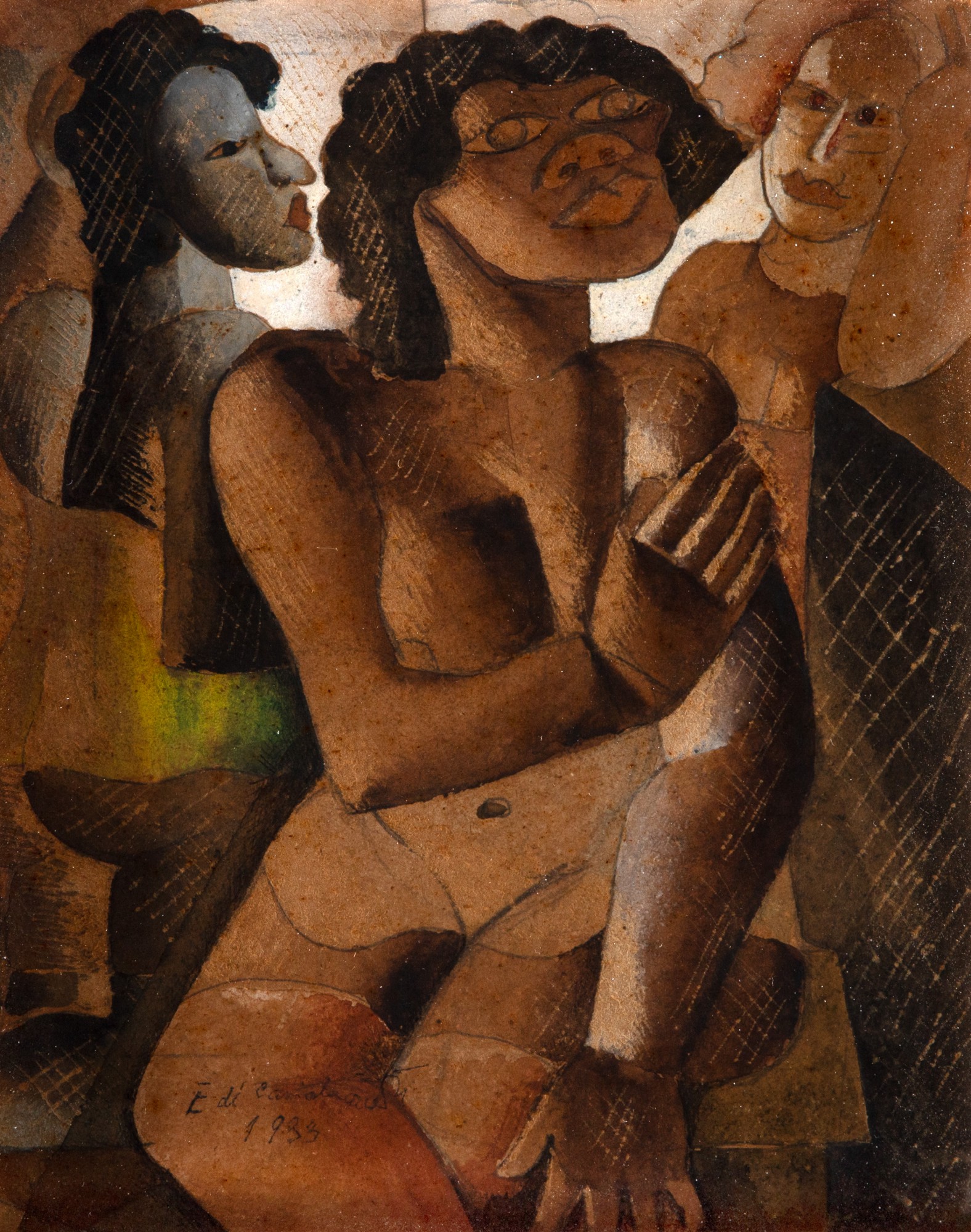 Di Cavalcanti - Três Mulatas