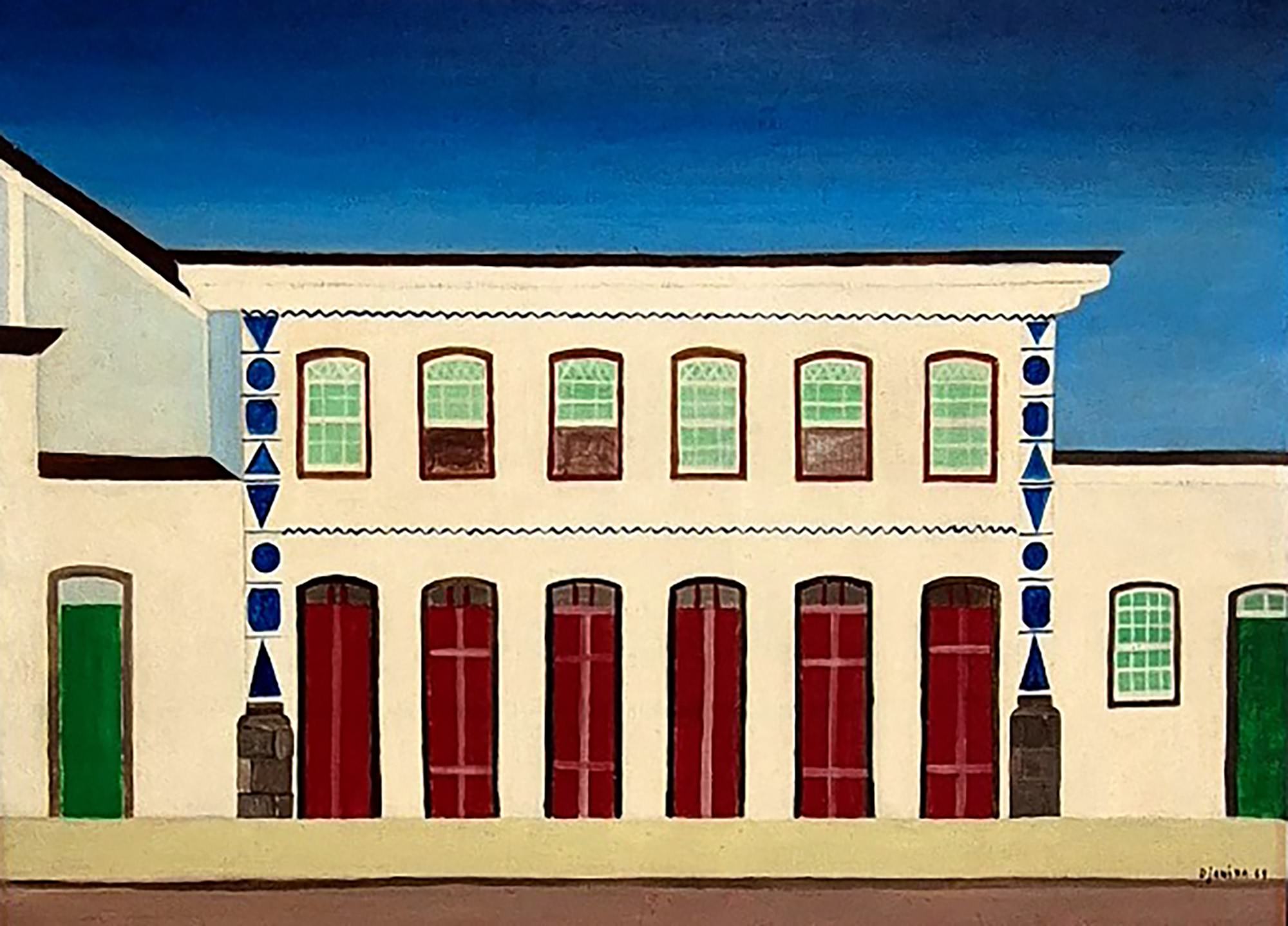 Djanira da Motta e Silva - Sobradão em Parati