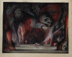 Enrico Bianco - Estudo para Cenário Ballet "Dança Macabra"