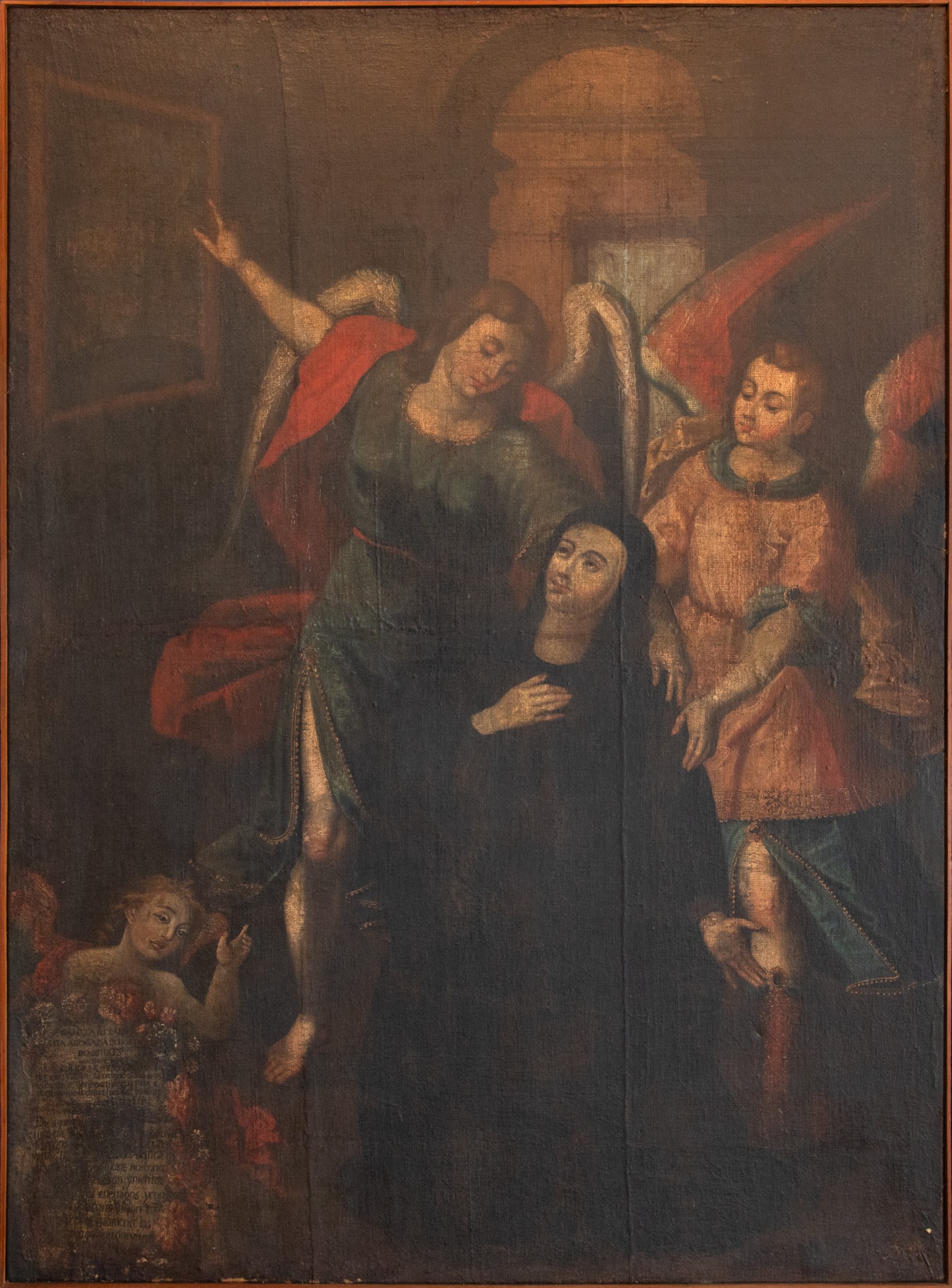 Escola Cusquenha - Êxtase de Santa Teresa de Jesus (Teresa d‘Ávila)