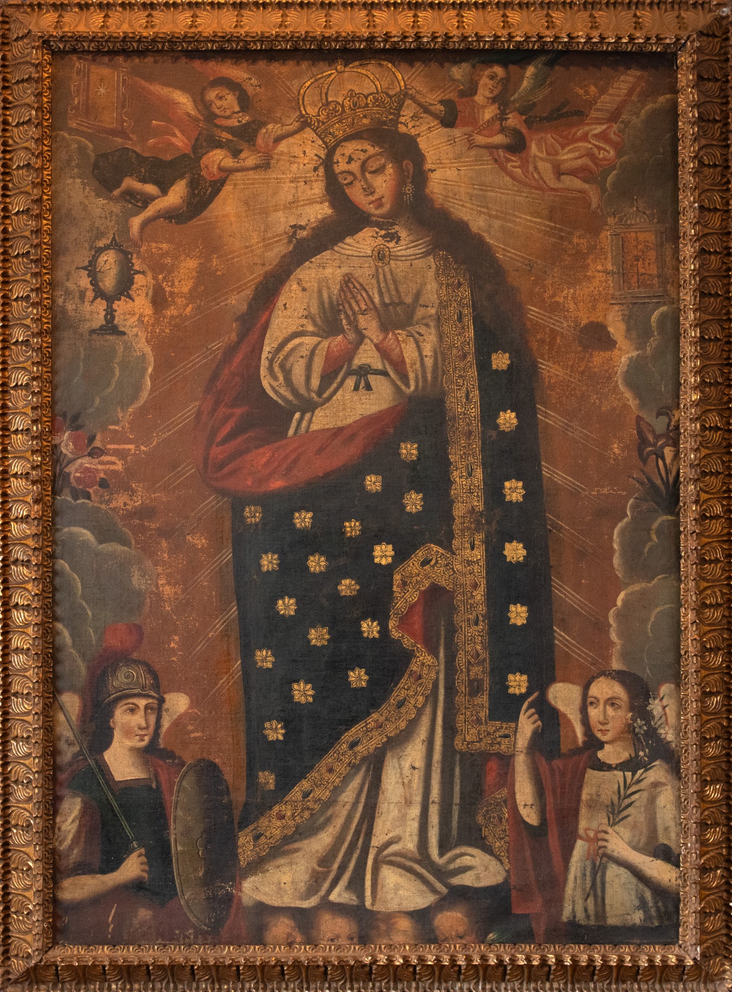 Escola Cusquenha - Nossa Senhora da Imaculada Conceição