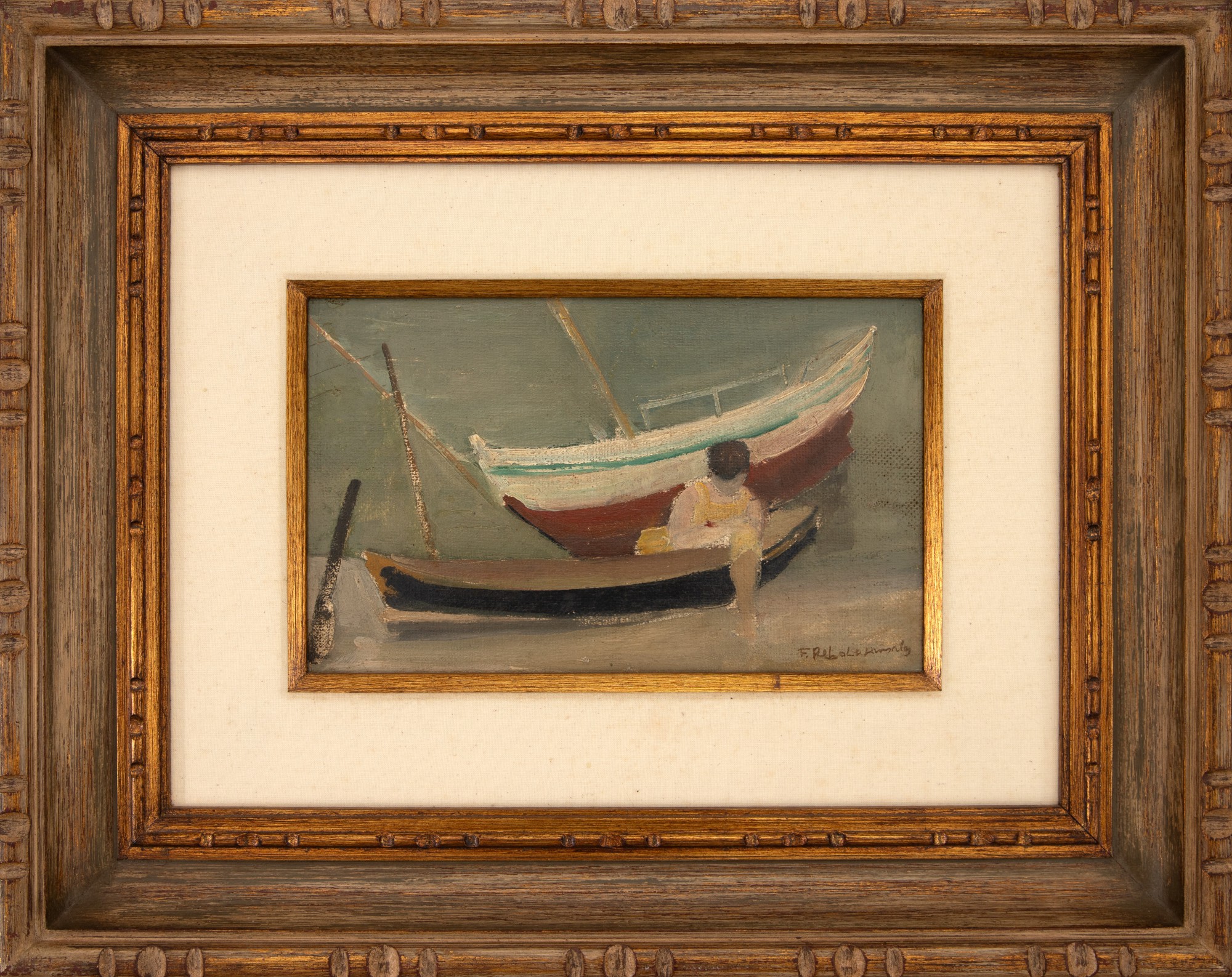 Francisco Rebolo - Barcos