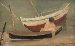 Francisco Rebolo - Barcos
