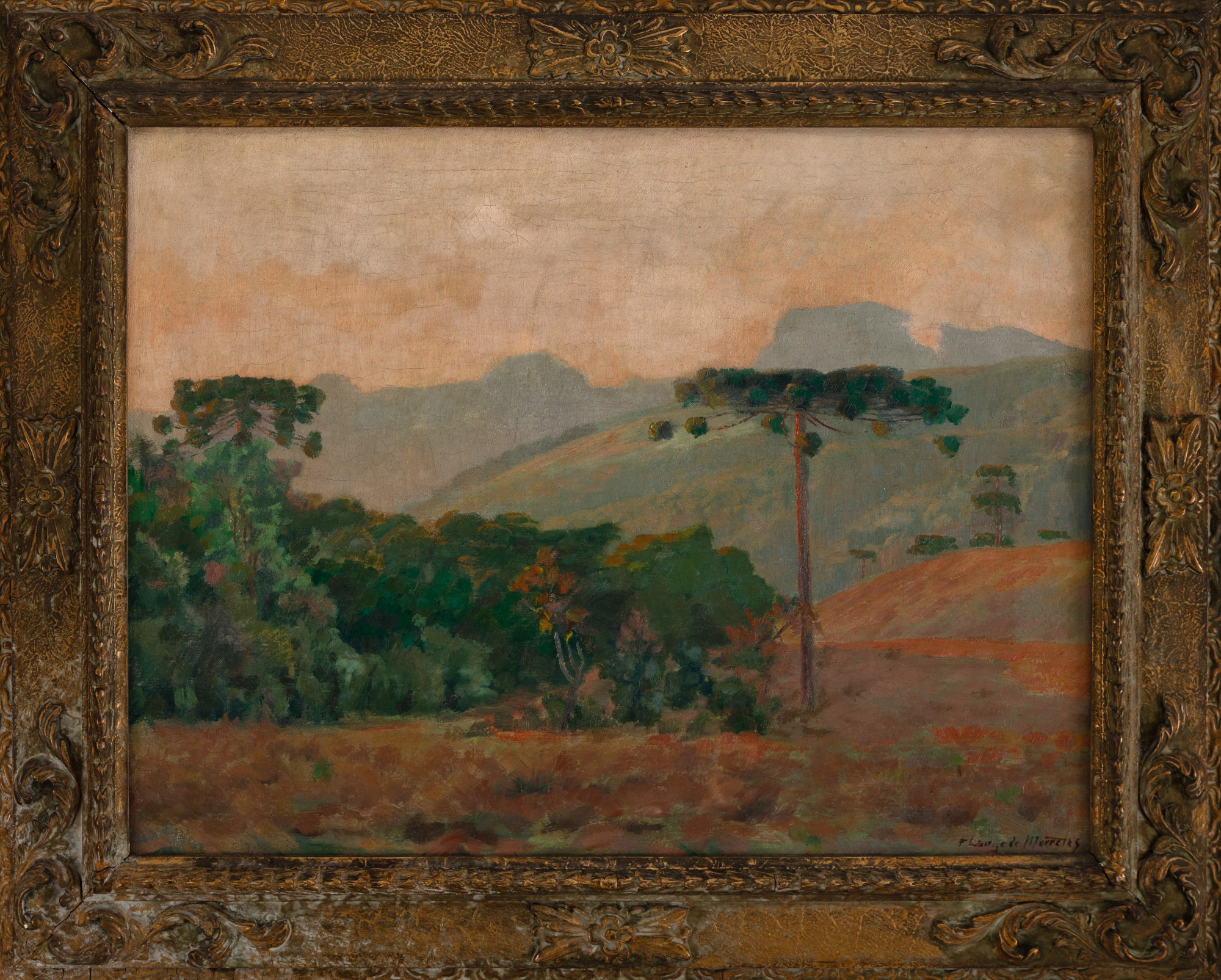 Frederico Lange De Morretes - Paisagem de Campos de Jordão