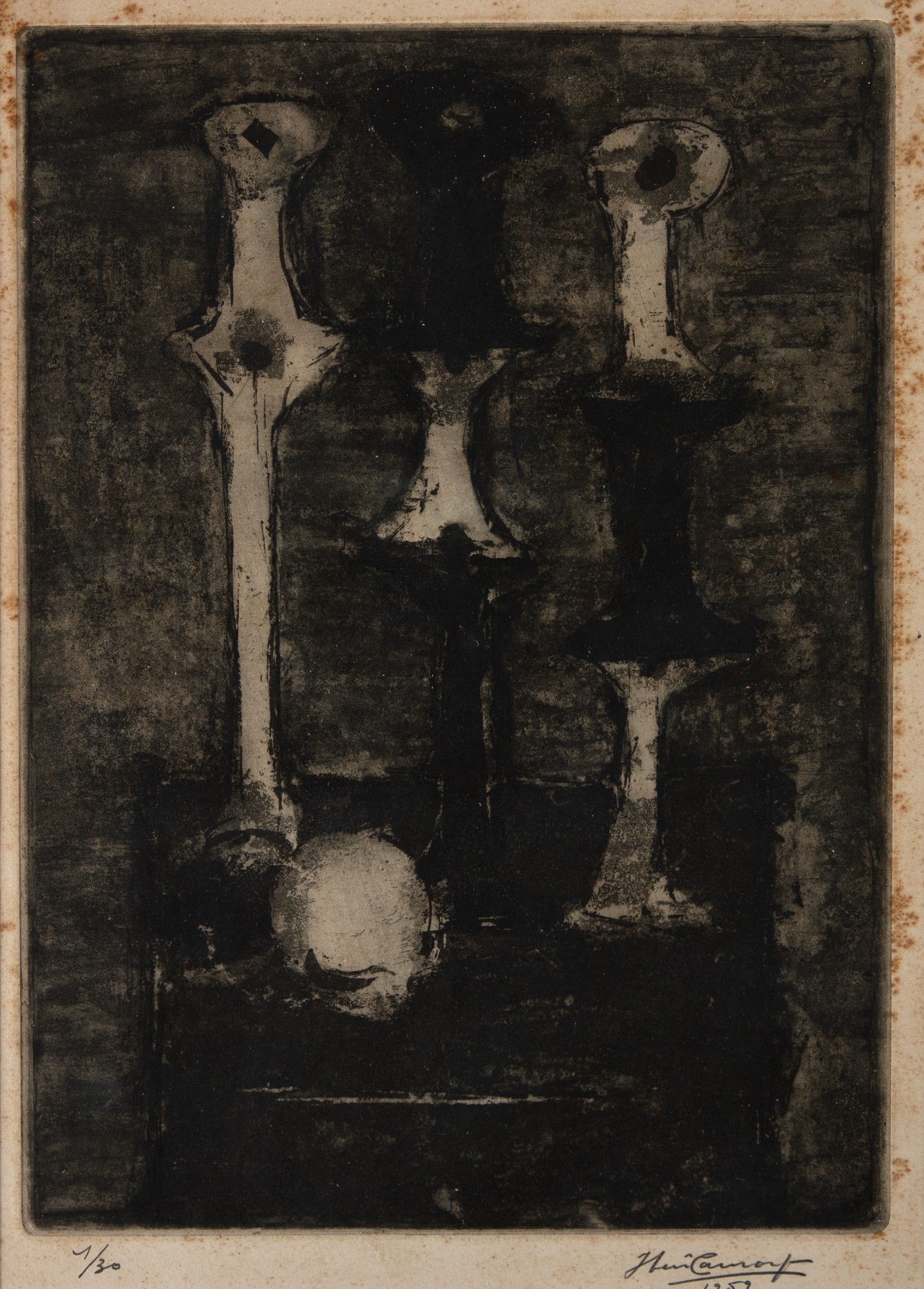 Iberê Camargo - Carretéis com Frutos