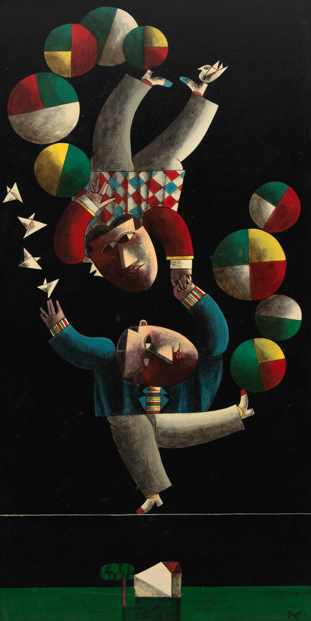 Inos Corradin - Dois Equilibristas