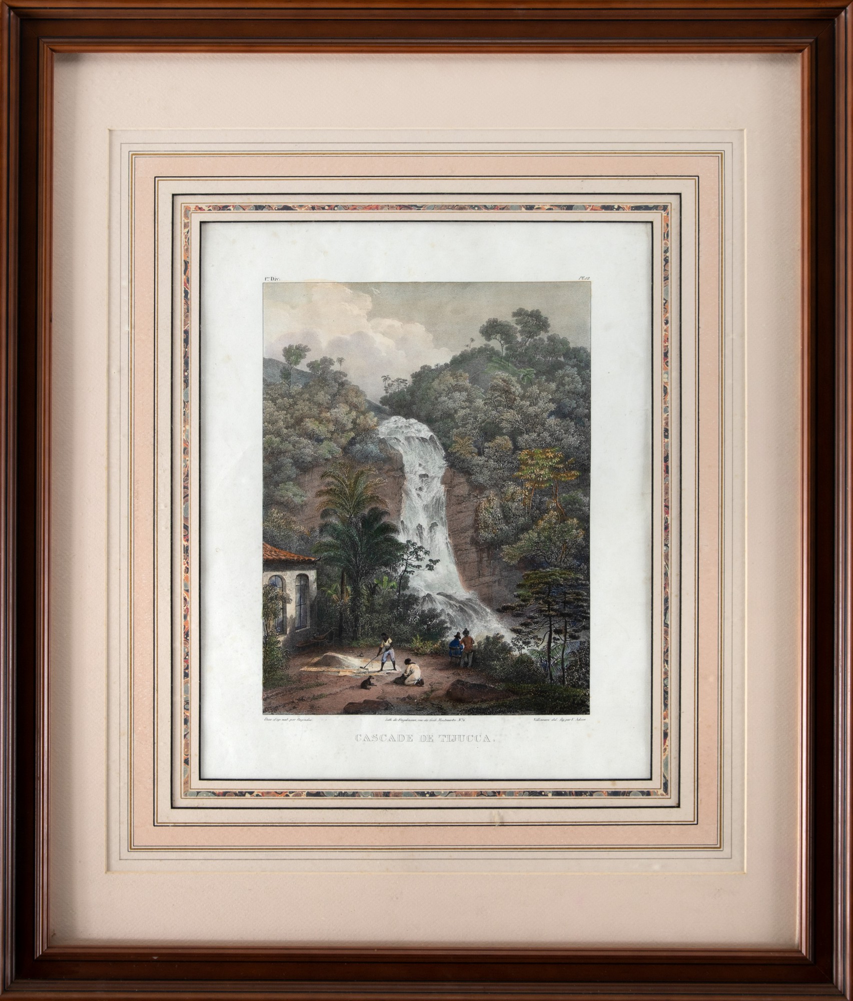 Johann Moritz Rugendas - Cascata da Tijuca