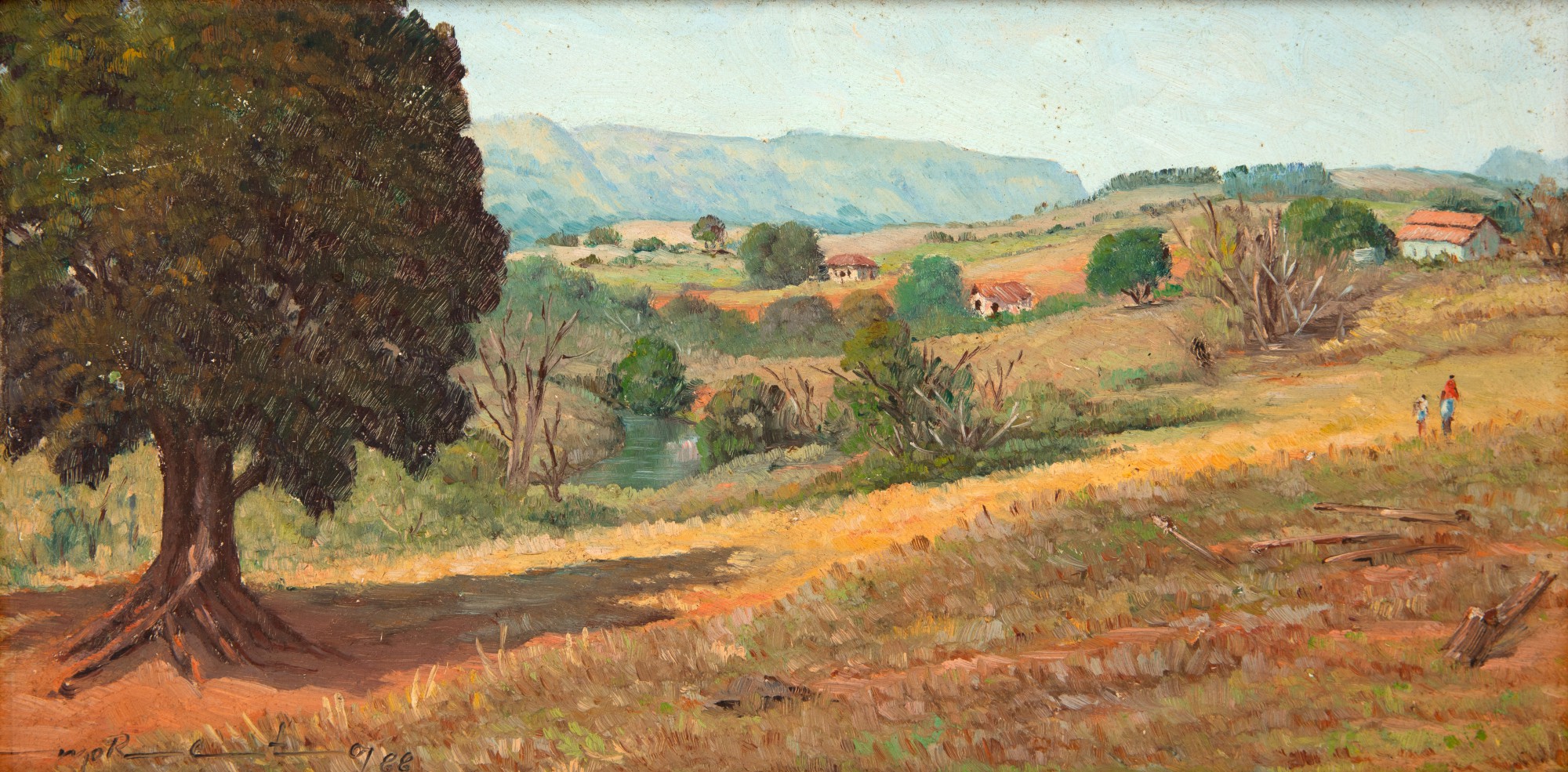 José Antônio Moreto - Paisagem da Serra do Baú (Santo Antônio da Alegria)