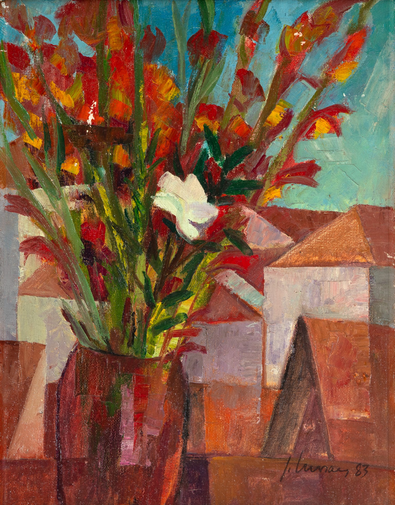 José Moraes - Flores na Paisagem Urbana