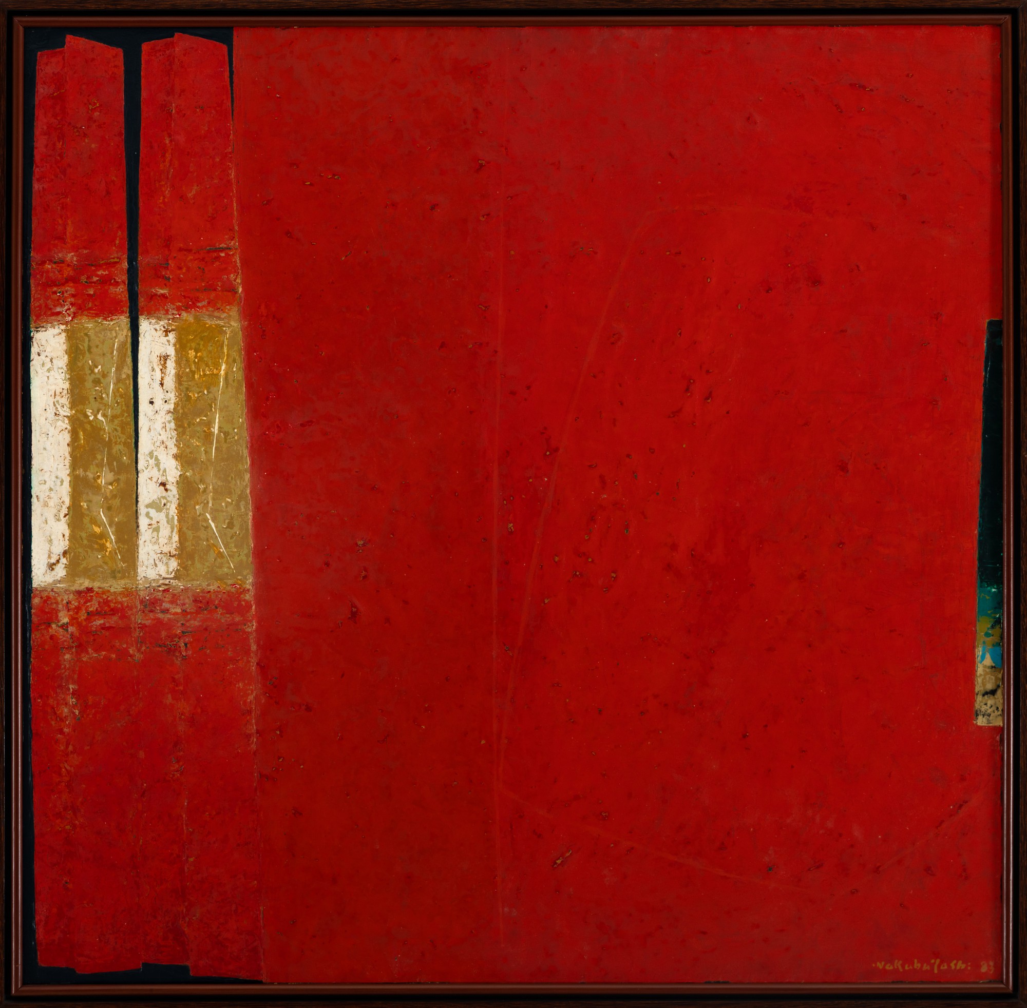 Kazuo Wakabayashi - Composição no Vermelho