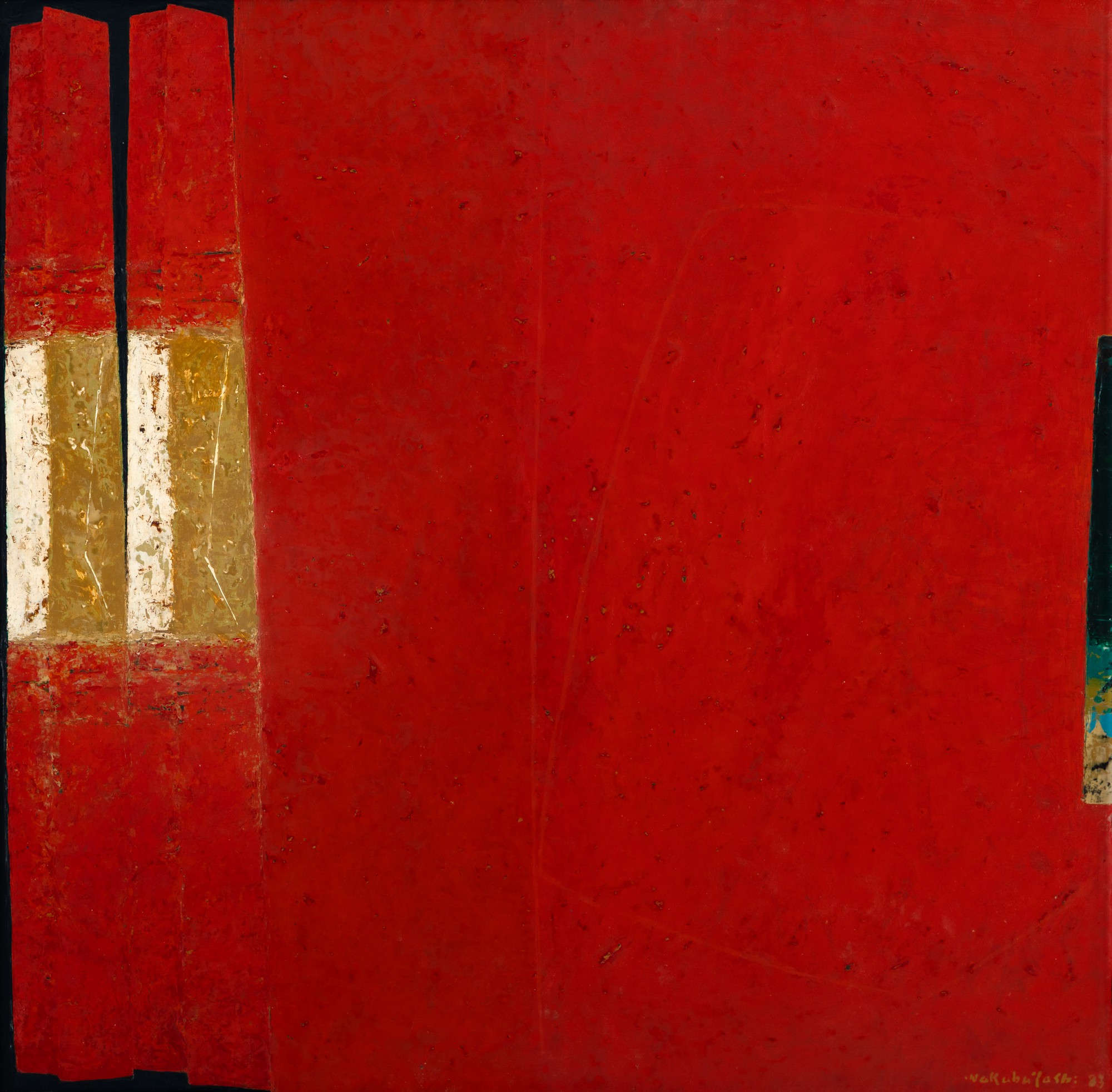 Kazuo Wakabayashi - Composição no Vermelho
