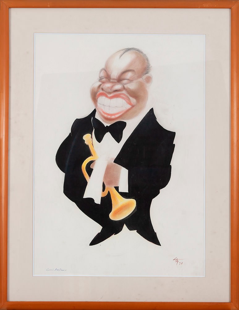 Lan (Lanfranco Vaselli) - Louis Armstrong