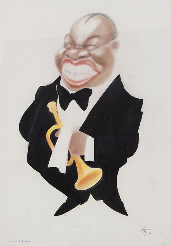 Lan (Lanfranco Vaselli) - Louis Armstrong