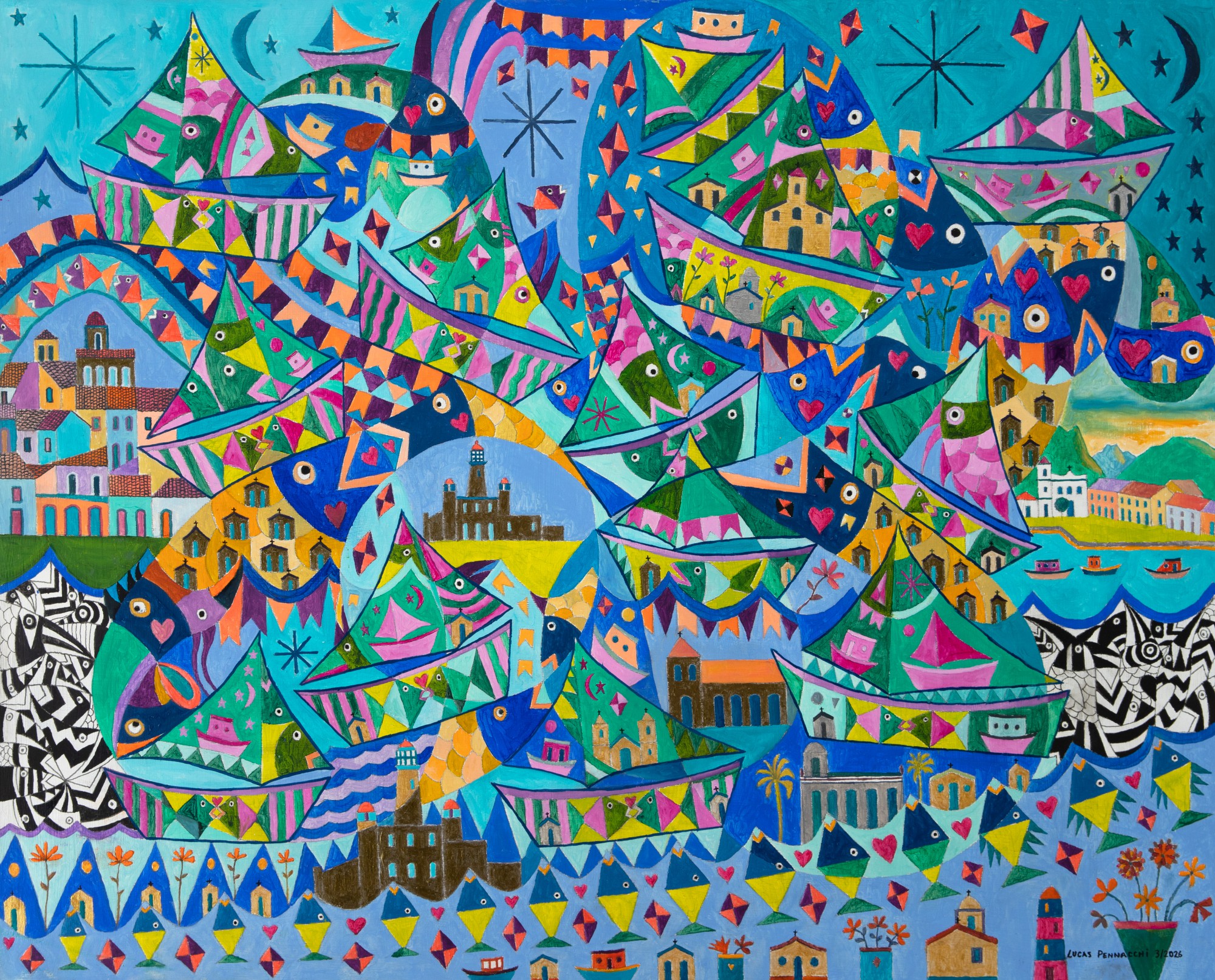 Lucas Pennacchi - Veleiros Portela Abstração