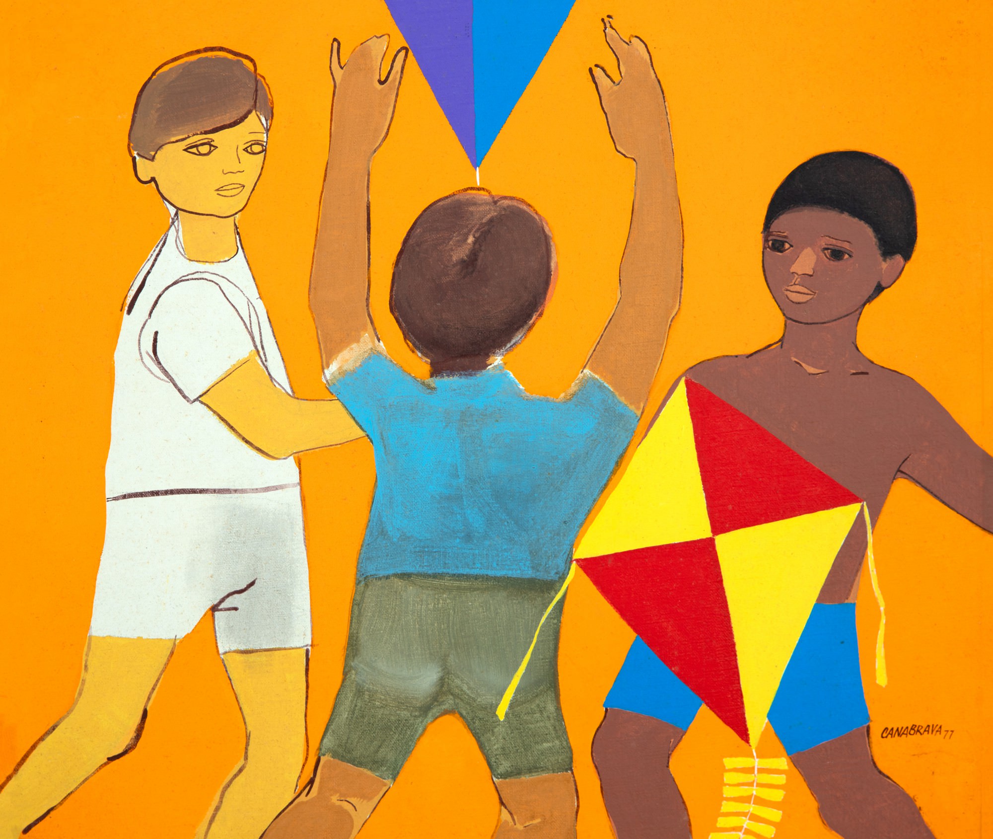 Luiz Canabrava - Meninos Com Pipa