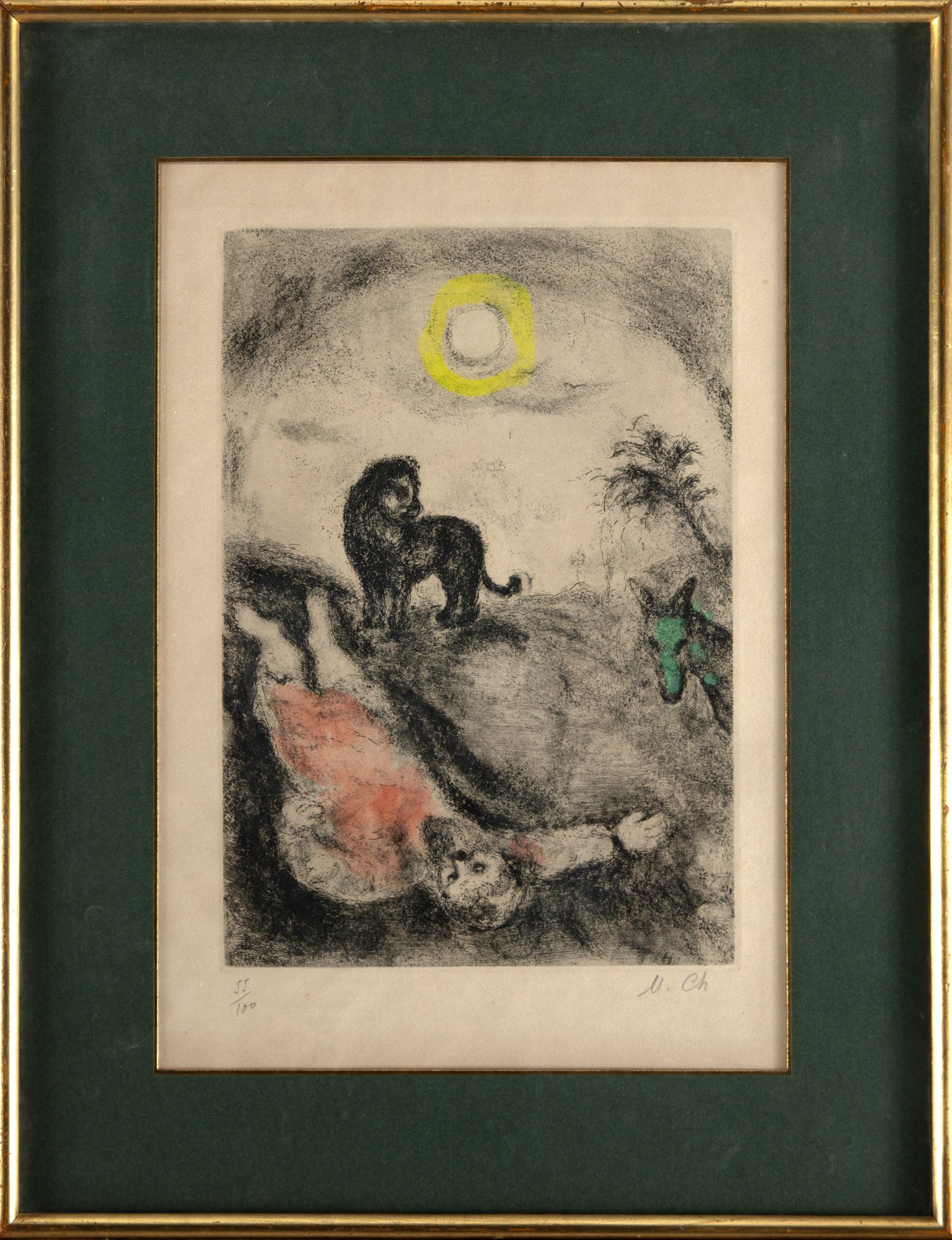 Marc Chagall - Profeta Morto por um Leão