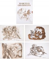 Marcelo Grassmann - Álbum Com 10 Desenhos de Reproduções